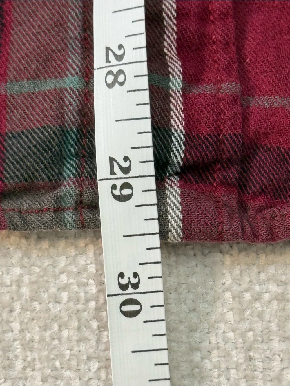 J. Crew Red and Black Plaid Button-Down Shirt